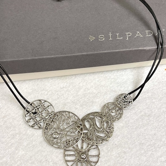 Silpada Jewelry - Silpada Filigree Art Sterling Silver Necklace.